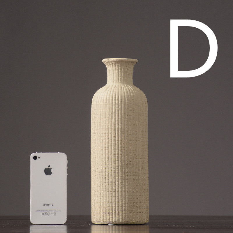 Ceramic Dried Flower Vase Decoration Home Decoration