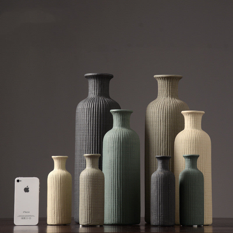 Ceramic Dried Flower Vase Decoration Home Decoration